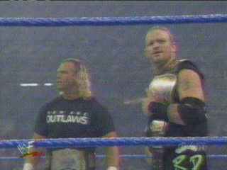 Tag team champs - bemused...